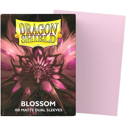 Dragon Shield - Blossom - Matte Dual Sleeves - Taille standard (idéal MTG, One Piece, Riftbound)