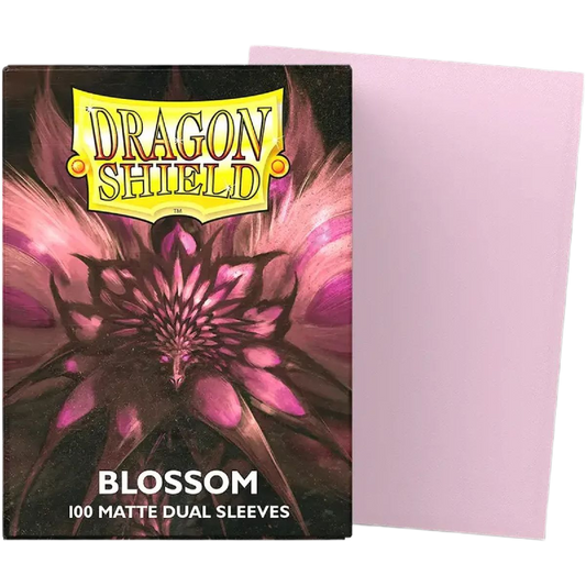 Dragon Shield - Blossom - Matte Dual Sleeves - Taille standard (idéal MTG, One Piece, Riftbound)
