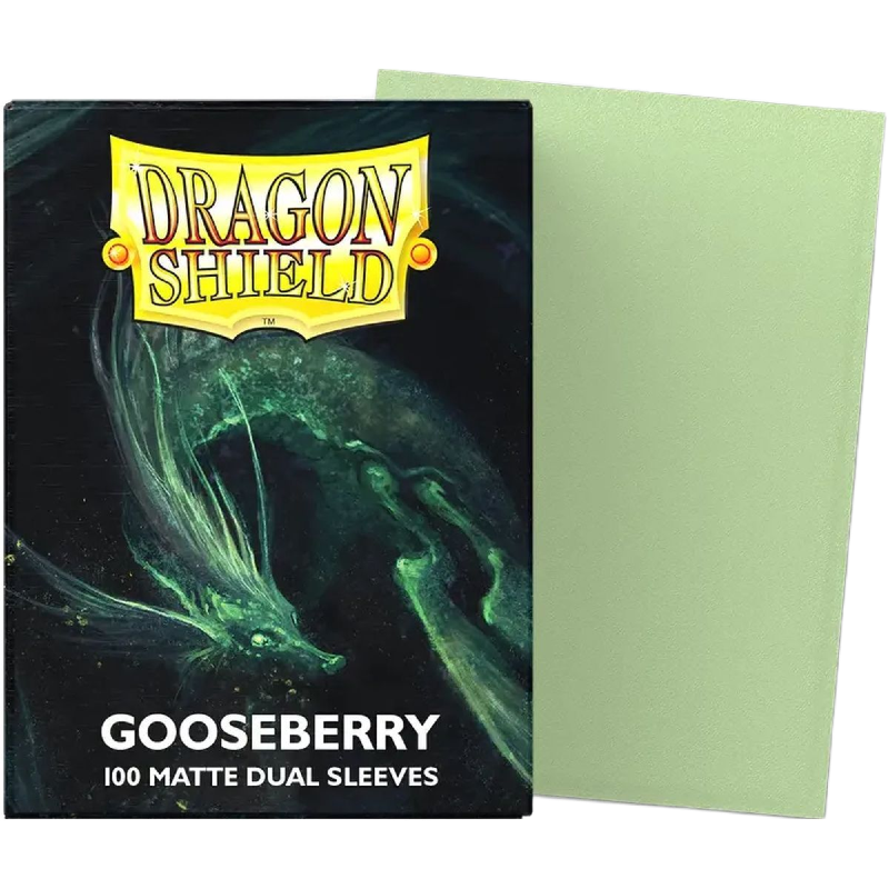 Dragon Shield - Gooseberry - Matte Dual Sleeves - Taille standard (idéal MTG, One Piece, Riftbound)