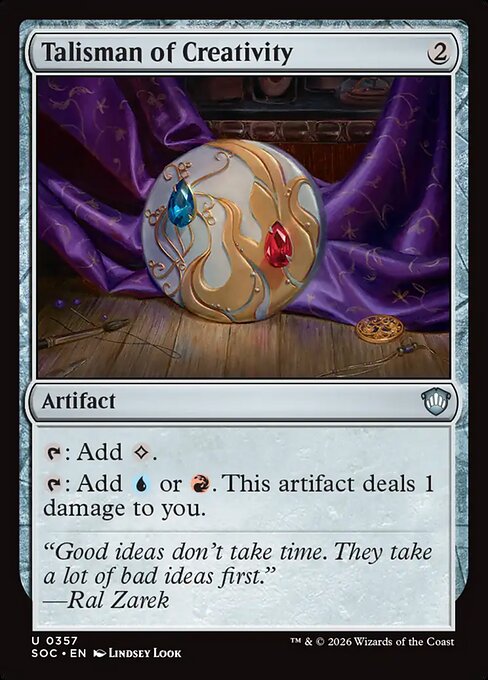 Talisman de créativité [FR]