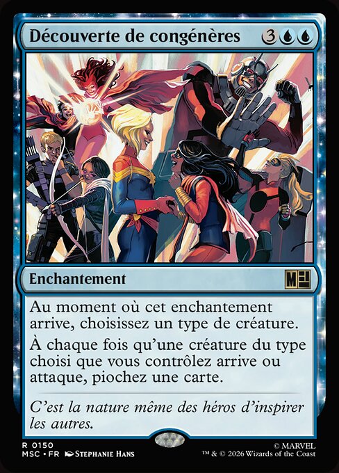 Découverte de congénères [FR]