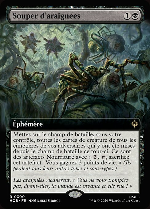 Souper d'araignées [FR]