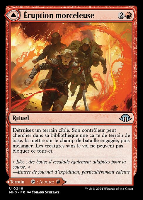 Éruption morceleuse // Fissure volcanique [FR] [FOIL]