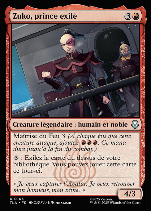 Zuko, prince exilé [FR]