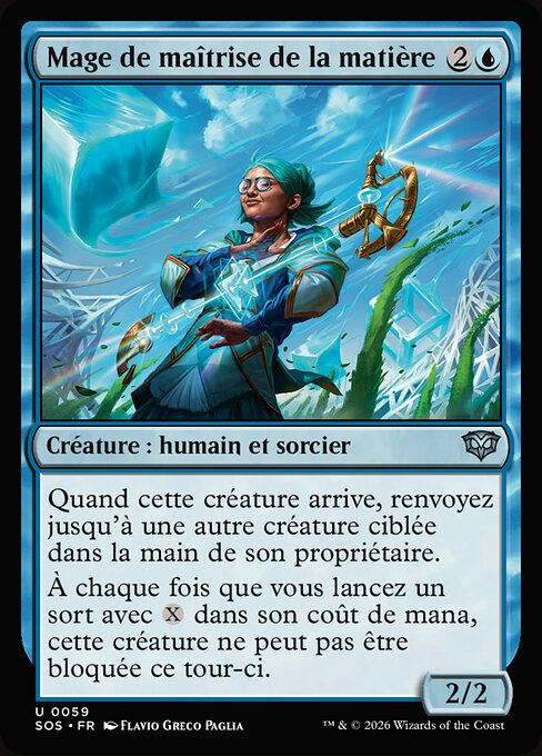 Mage de maîtrise de la matière [FR]