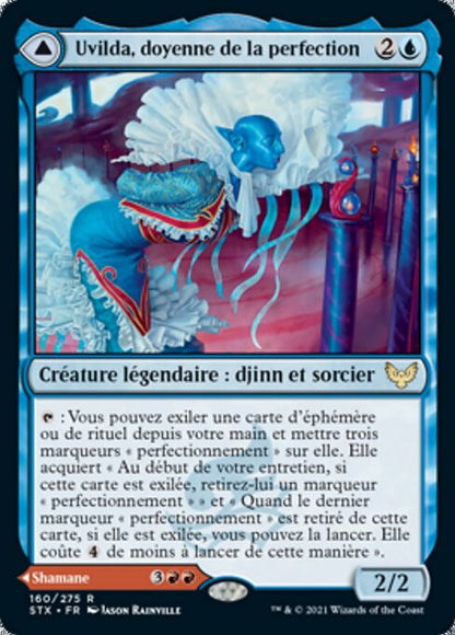 Uvilda, doyenne de la perfection // Nassari, doyen de l'expression [FR]