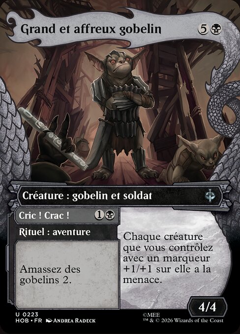 Grand et affreux gobelin // Clap! Snap! [FR]