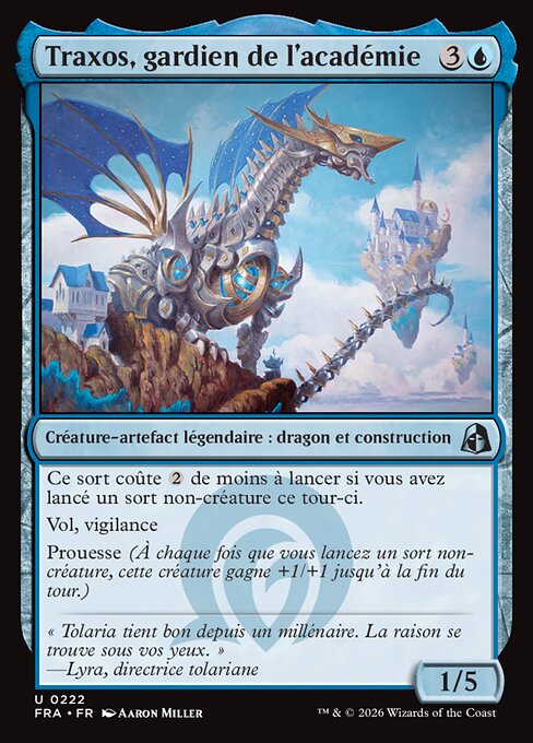 Traxos, gardien de l'académie [FR]