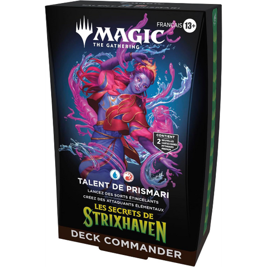 MTG - Les Secrets de Strixhaven - Deck Commander Talent de Prismari (Version française)