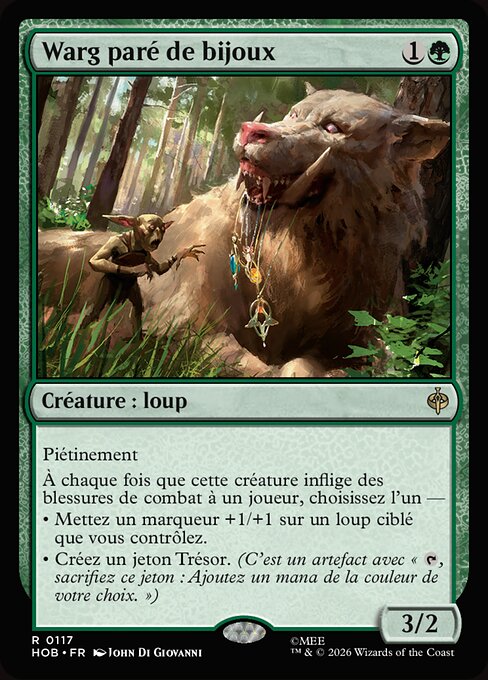 Warg paré de bijoux [FR]