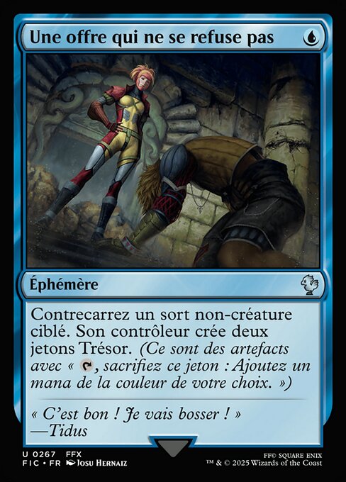 Une offre qui ne se refuse pas [FR]