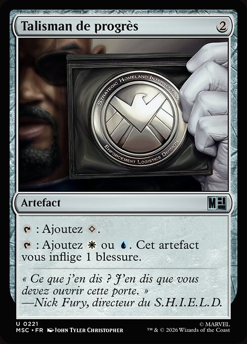 Talisman de progrès [FR]