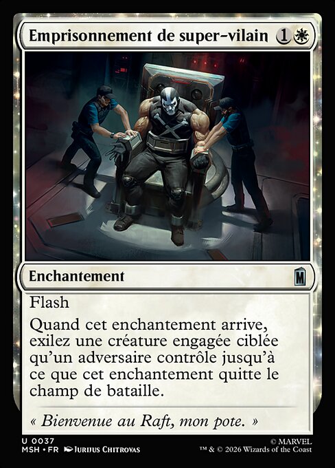 Emprisonnement de super-vilain [FR]