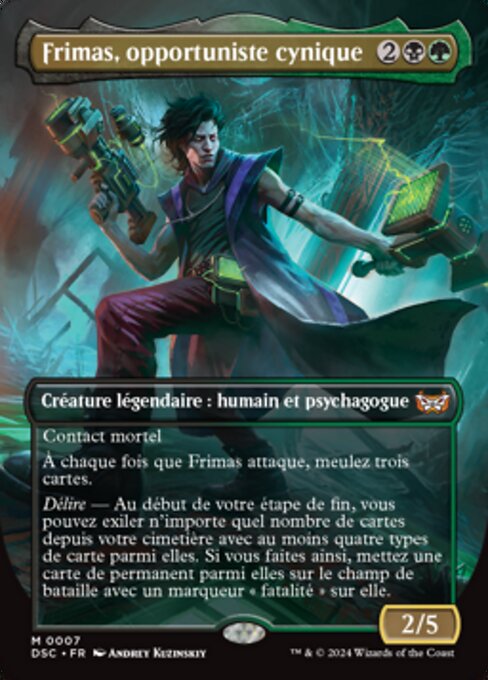 Frimas, opportuniste cynique [FR] [FOIL]