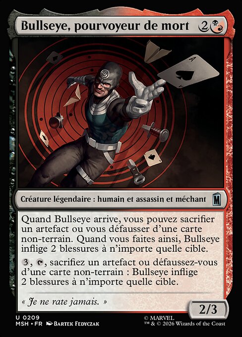 Bullseye, pourvoyeur de mort [FR]