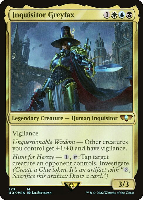 Inquisitor Greyfax [EN] [FOIL]