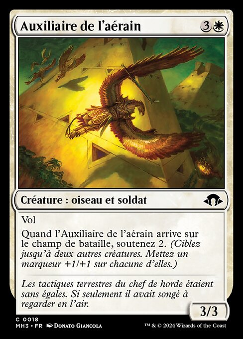 Auxiliaire de l'aérain [FR]