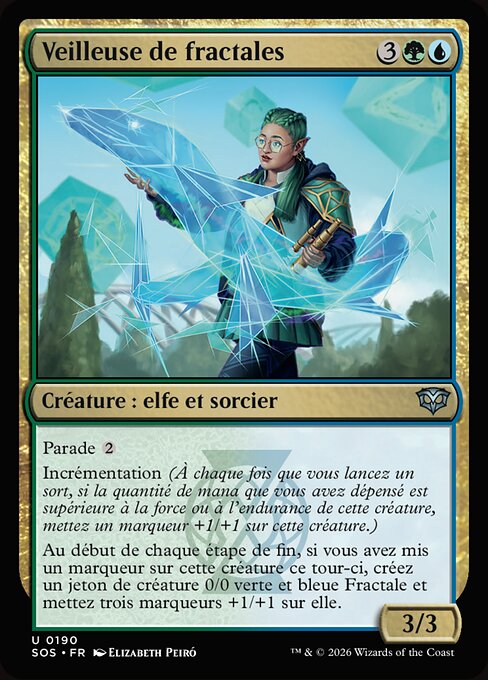 Veilleuse de fractales [FR]