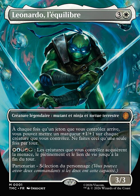Leonardo, l'équilibre [FR] [FOIL]