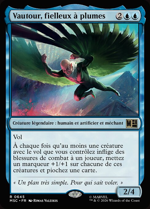 Vautour, fielleux à plumes [FR]