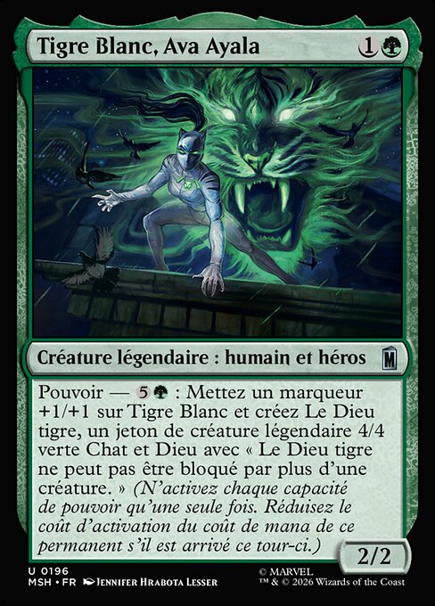 Tigre Blanc, Ava Ayala [FR]