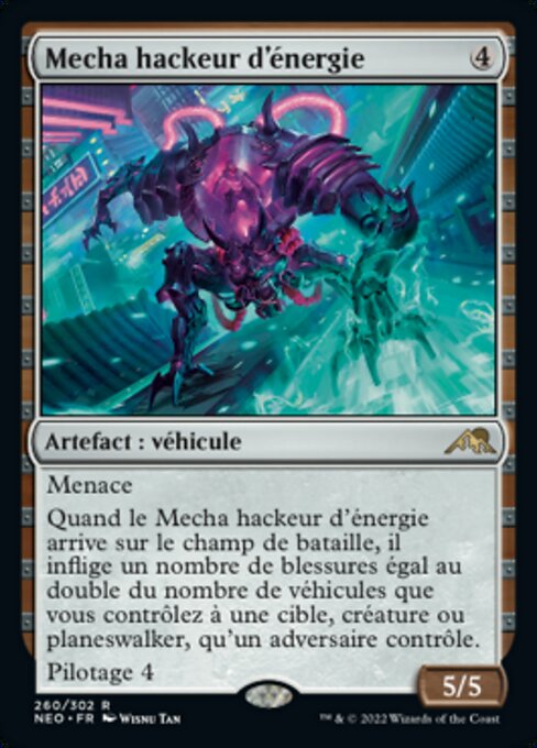 Mecha hackeur d'énergie [FR]
