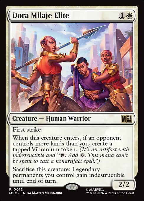 Dora Milaje Elite [FR]