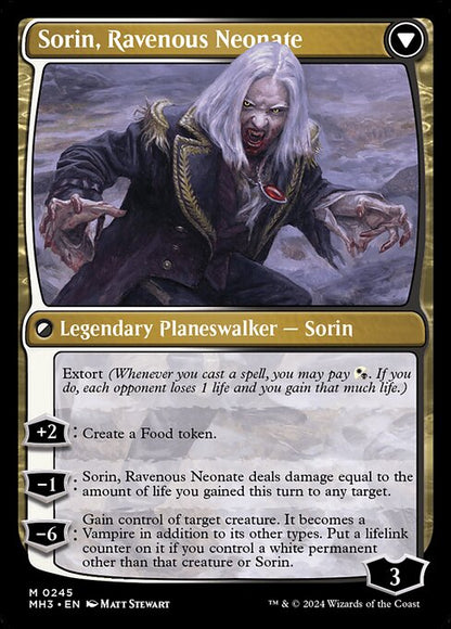 Sorin of House Markov // Sorin, Ravenous Neonate [FR]