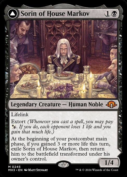 Sorin of House Markov // Sorin, Ravenous Neonate [FR]