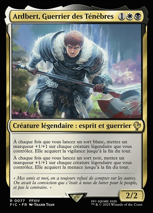 Ardbert, Guerrier des Ténèbres [FR]