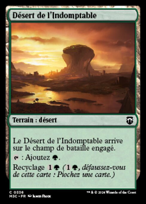 Désert de l'Indomptable [FR]