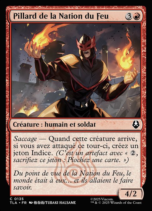 Pillard de la Nation du Feu [FR]