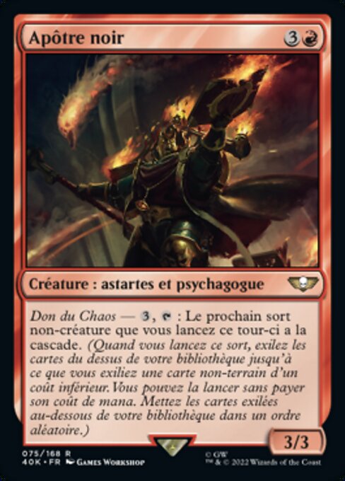 Apôtre noir [FR]