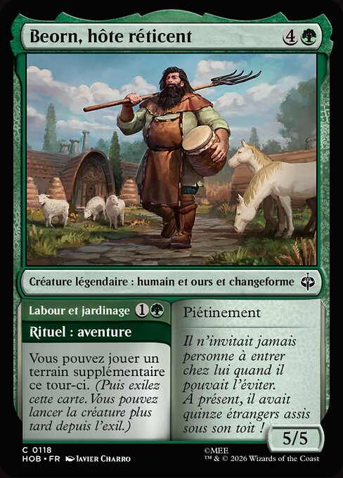 Beorn, hôte réticent // Till and Tend [FR]