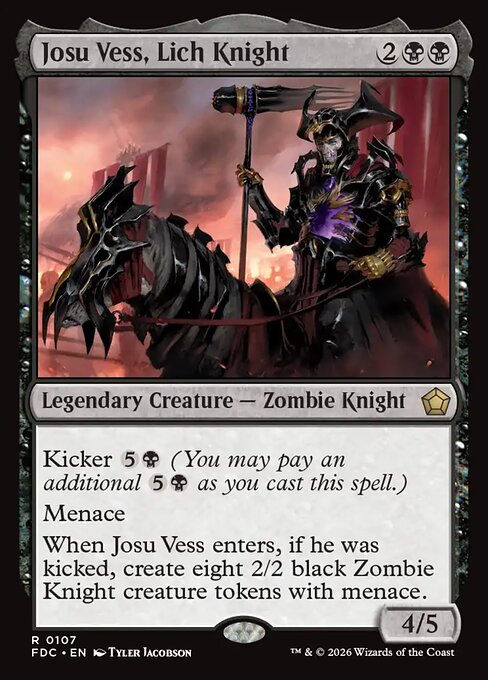 Josu Vess, Lich Knight [EN]