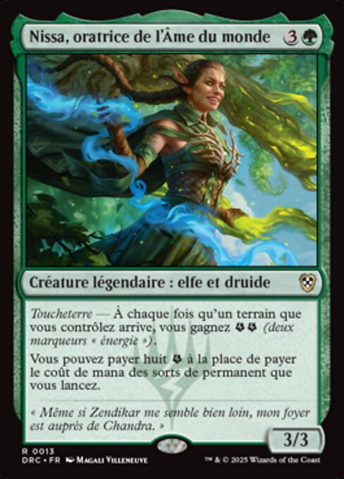 Nissa, oratrice de l'Âme du monde [FR]