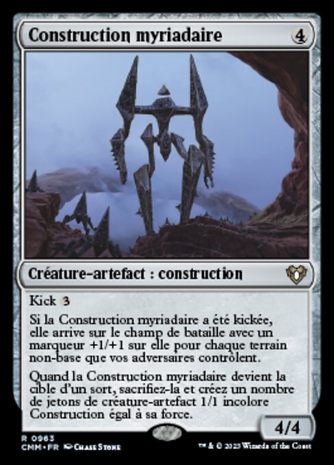 Construction myriadaire [FR]