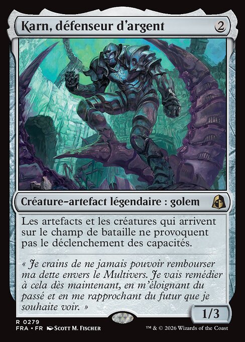 Karn, défenseur d'argent [FR] [FOIL]