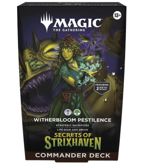 MTG - Deck Commander - Secrets of Strixhaven : Witherbloom Pestilence (Version Anglaise)