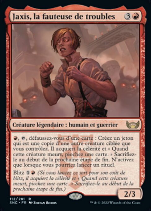 Jaxis, la fauteuse de troubles [FR]