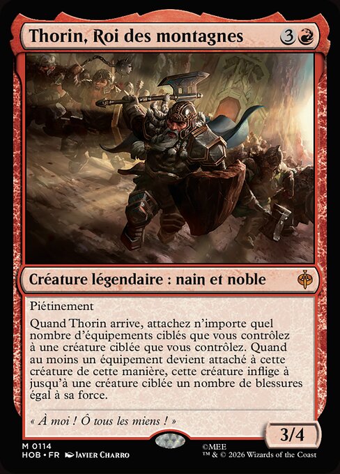 Thorin, Roi des montagnes [FR]