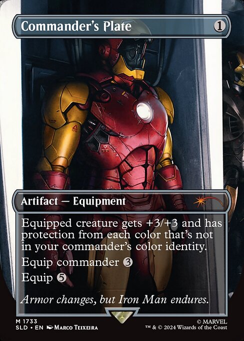 Commander's Plate [EN] [FOIL]