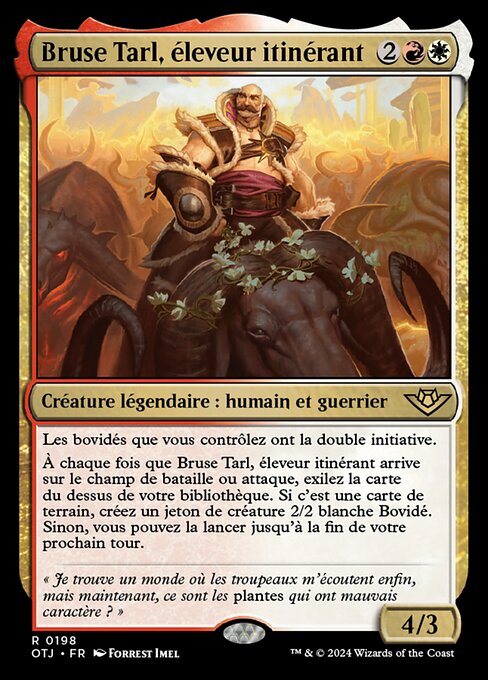 Bruse Tarl, éleveur itinérant [FR] [FOIL]