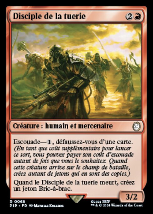 Disciple de la tuerie [FR]