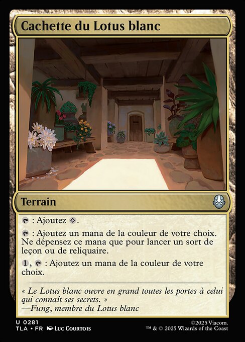 Cachette du Lotus blanc [FR]