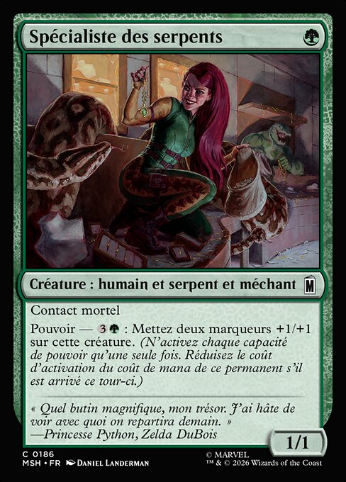 Spécialiste des serpents [FR]