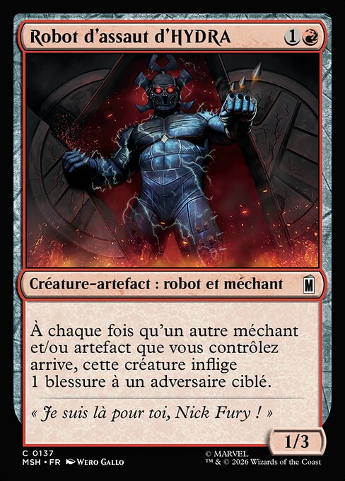 Robot d'assaut d'HYDRA [FR]