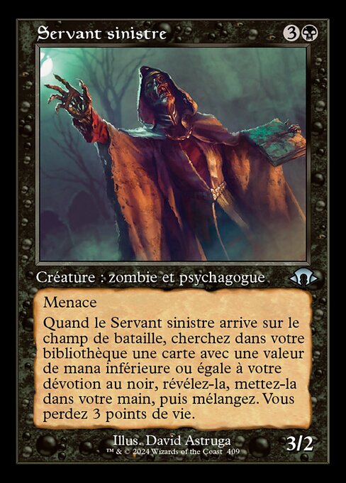 Servant sinistre [FR]