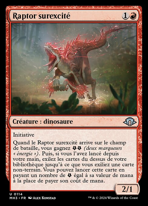 Raptor surexcité [FR]