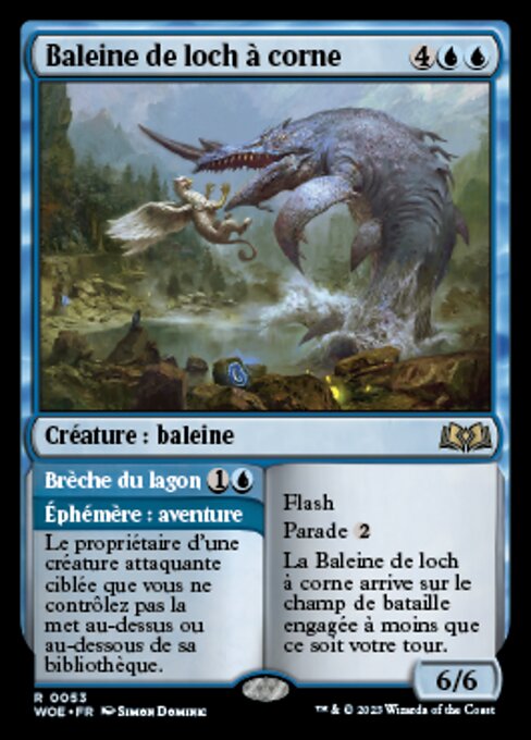 Baleine de loch à corne // Brèche du lagon [FR]